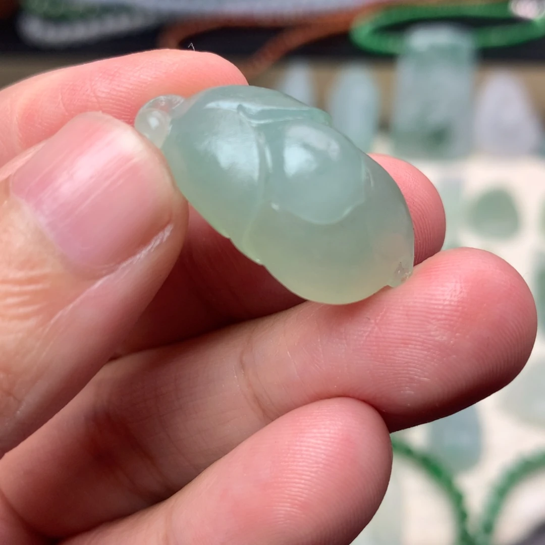 未镶嵌定制翡翠玉兰花