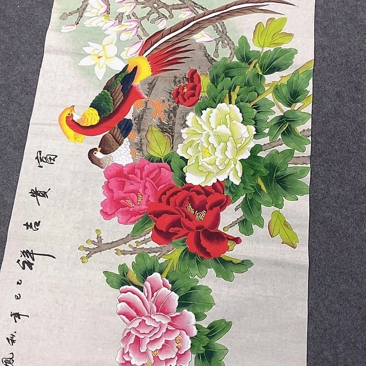国画国画作品手绘