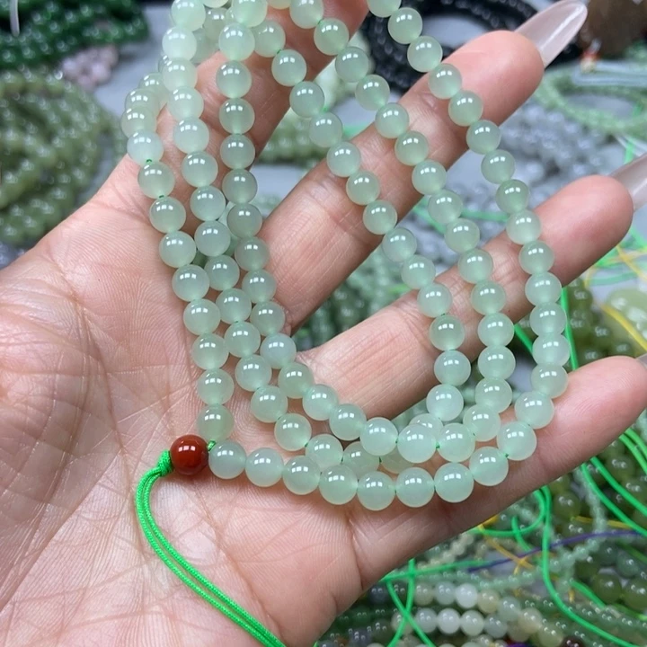 和田玉颈饰未镶嵌国**弟6