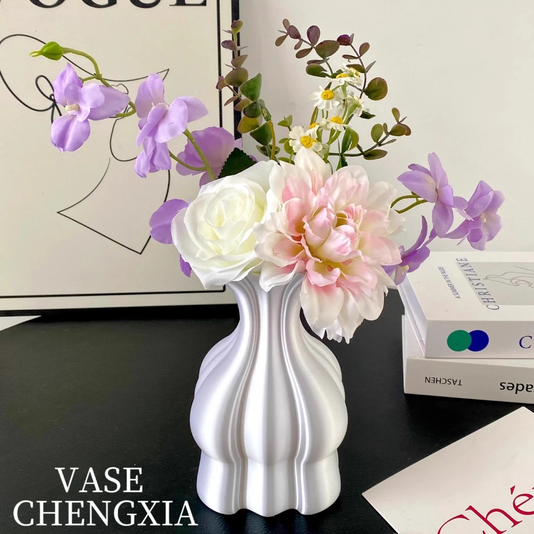 ins风花瓶客厅插花花瓶轻奢高级感网红客厅摆件装饰小众创意花瓶