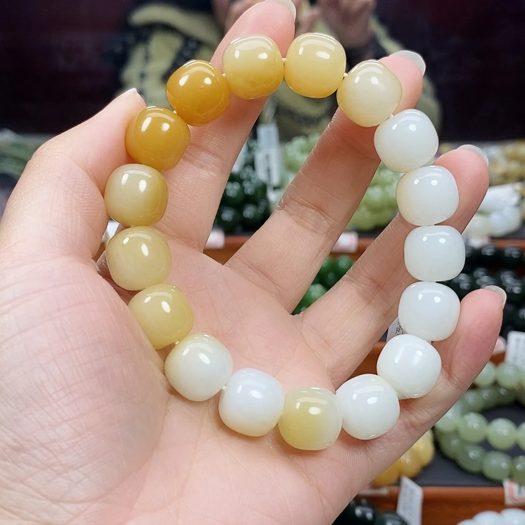 和田玉手链未镶嵌