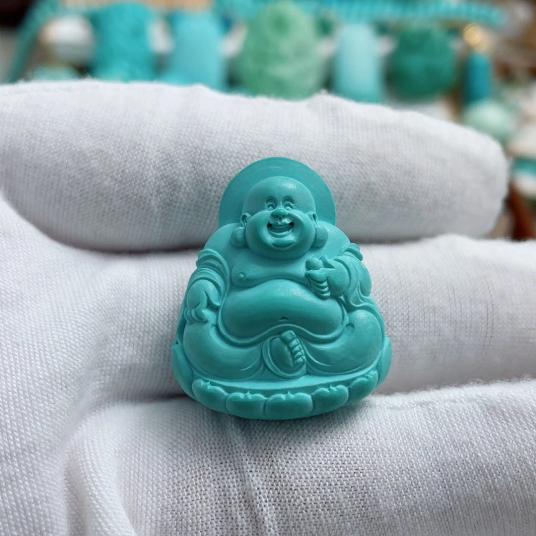 绿松石未镶嵌珠宝奇石