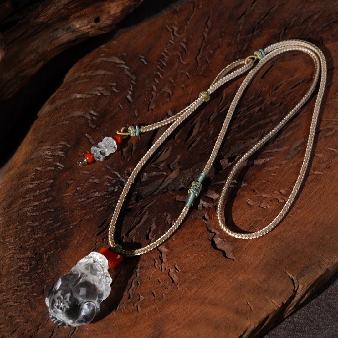 左边婷姐丨水晶吊坠（D338)