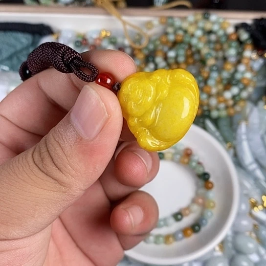 翡翠未镶嵌颈饰天然翡翠