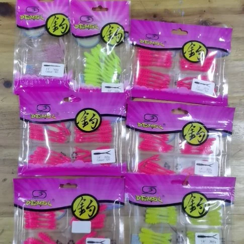 迪美露根钓叉尾6包送一包直尾共七包包邮
