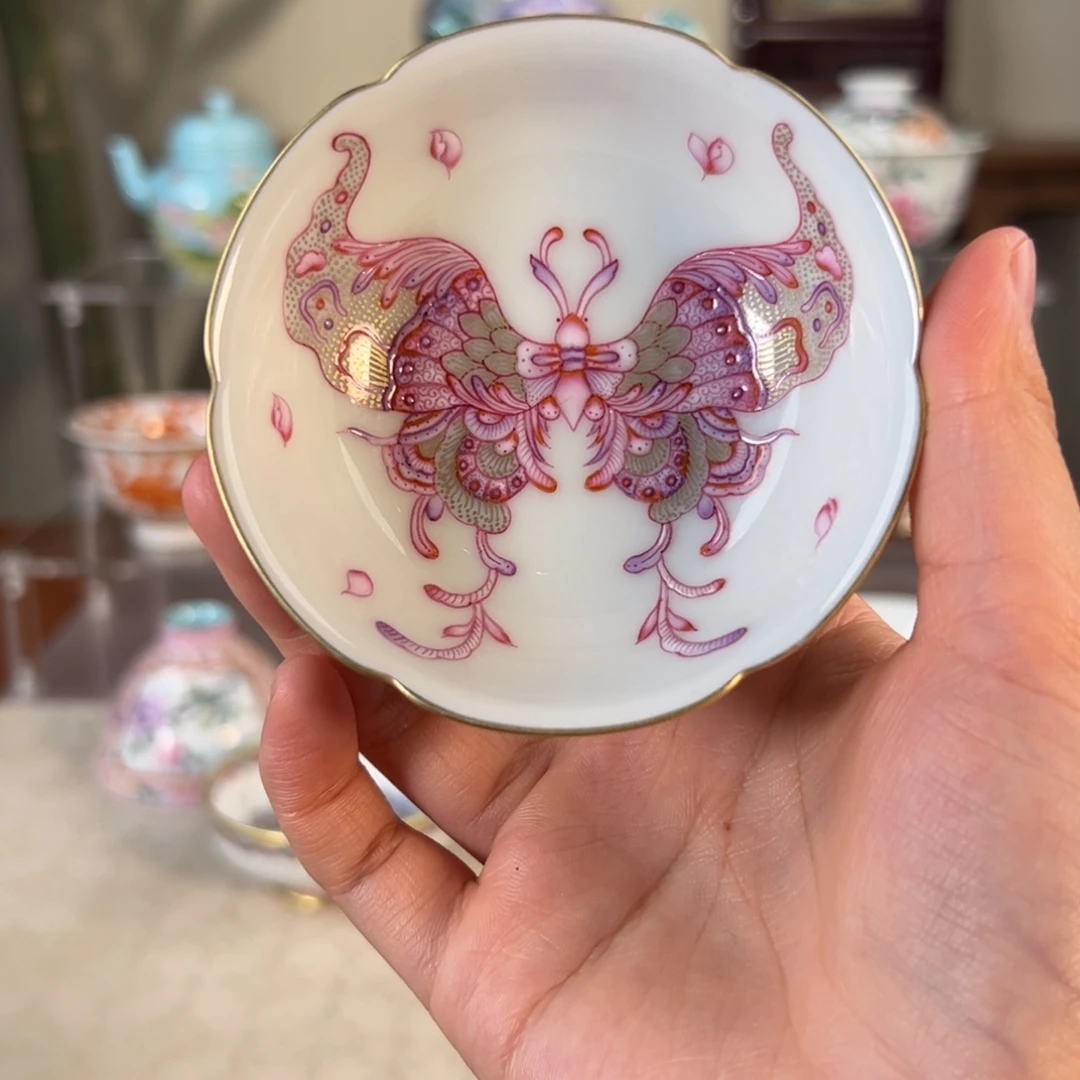 纯手工手绘 高端茶器