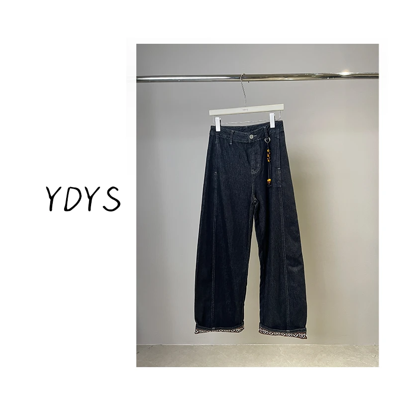 【YDYS】25Y00397 2025新款时尚气质小众休闲裤