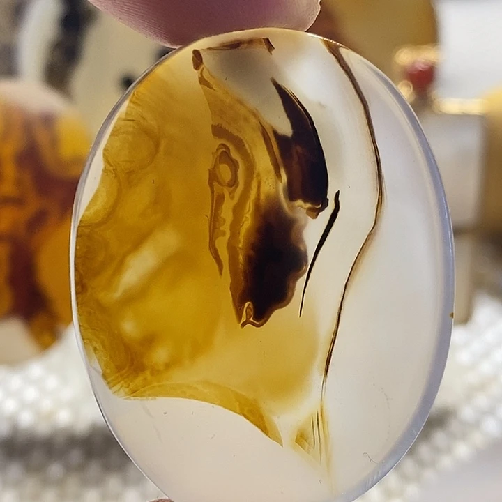 玛瑙/玉髓未镶嵌颈饰