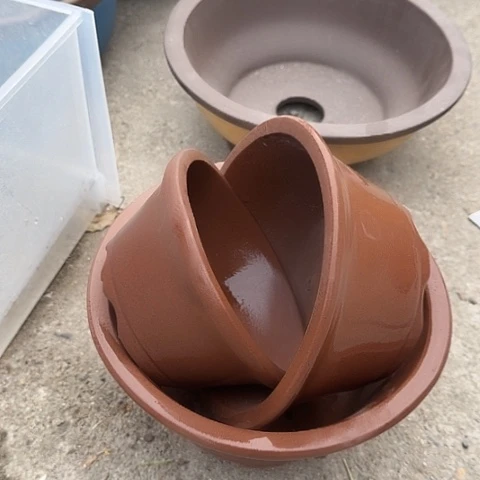 紫砂宜兴紫砂朱泥三件套