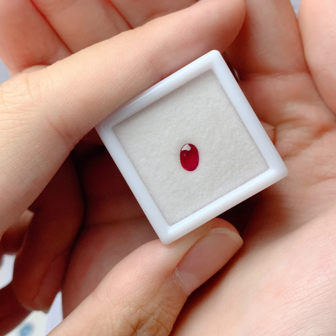 裸石红宝石0.34克拉