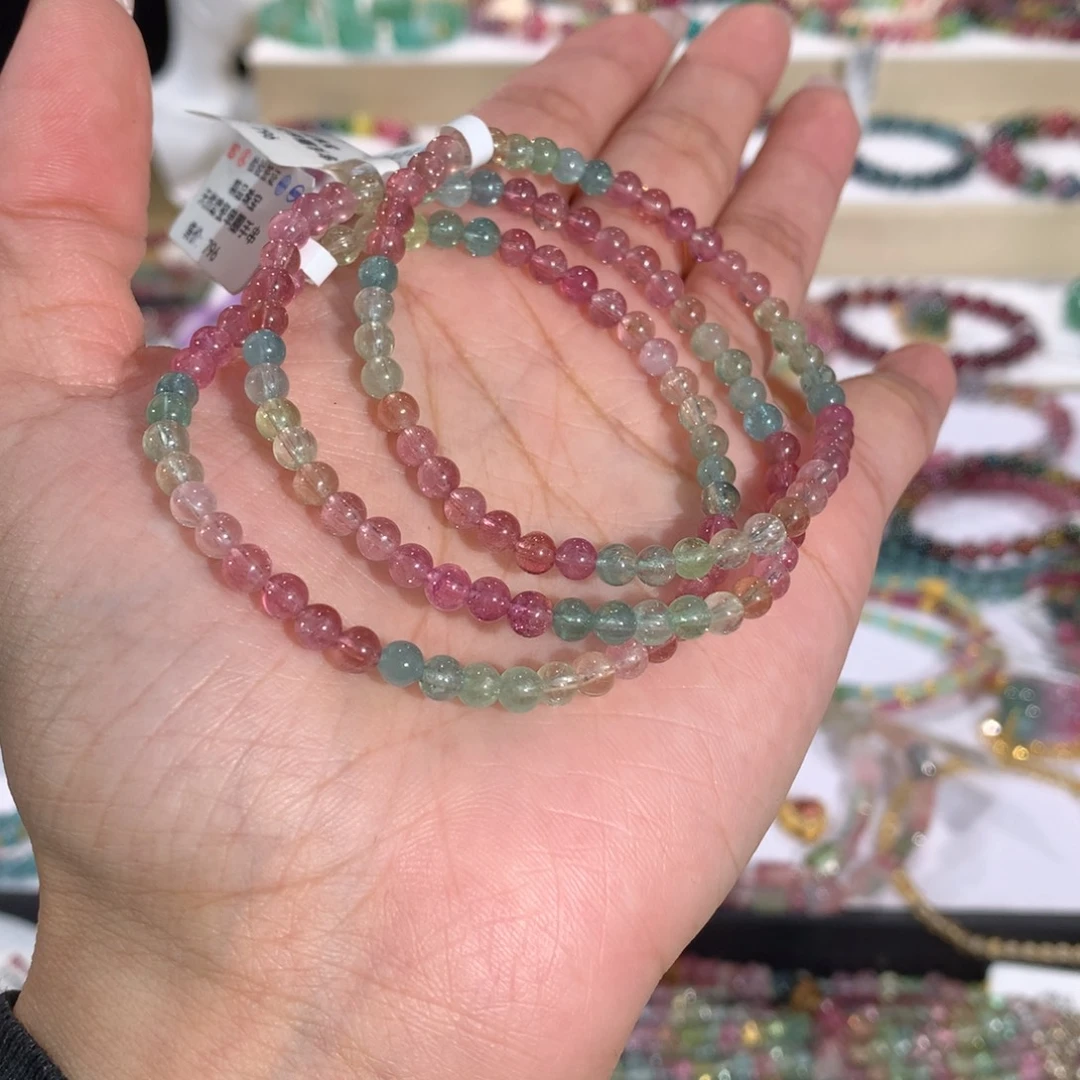 未镶嵌手串手链碧玺多样性发其一