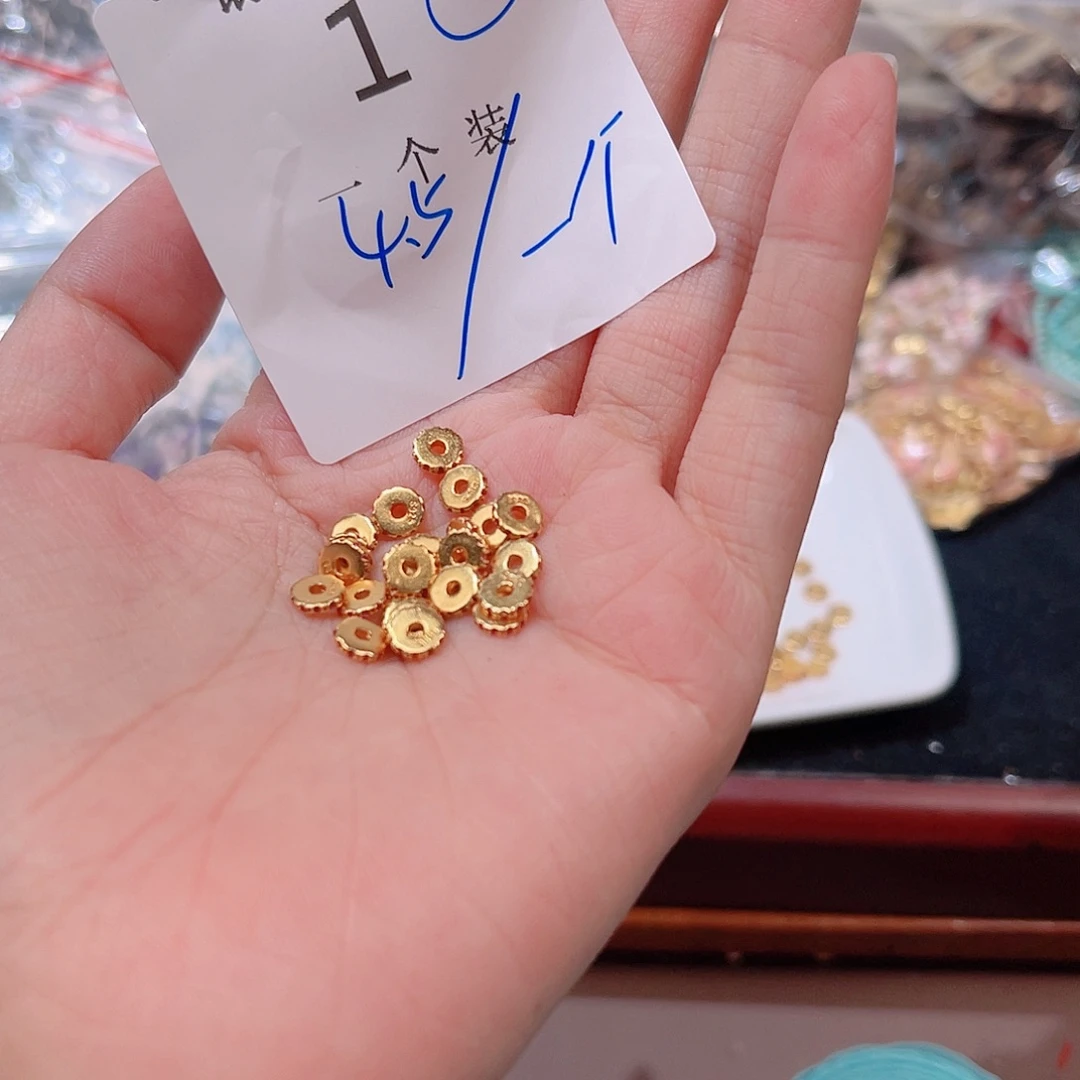 银S925镶嵌珠宝半成品水晶1 。