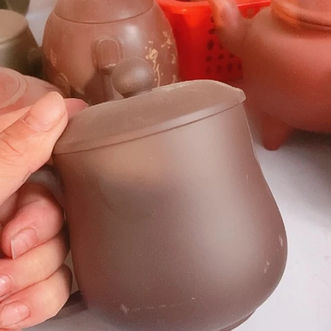 茶壶绿泥宜兴紫砂全手工制作