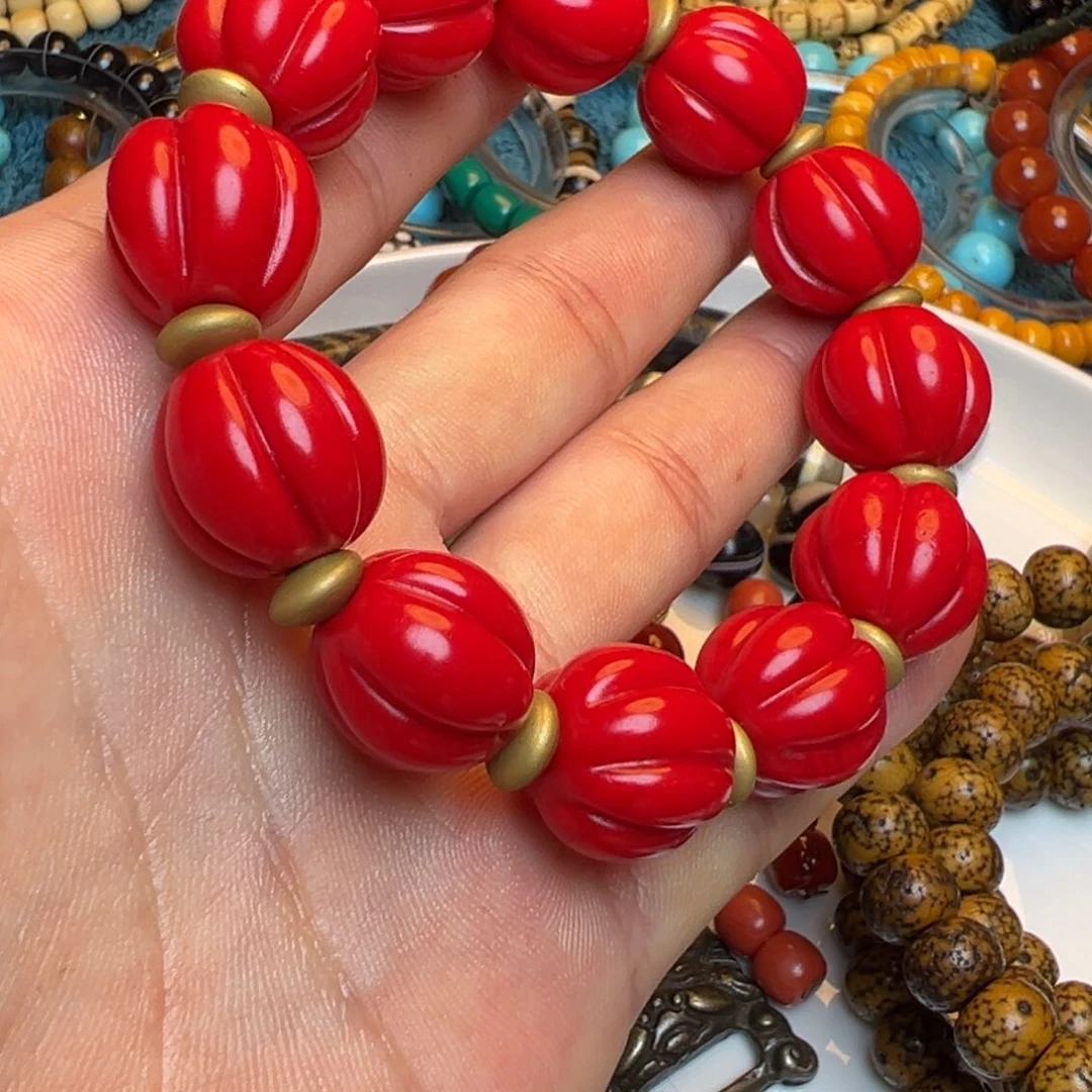 吊坠星月菩提手串