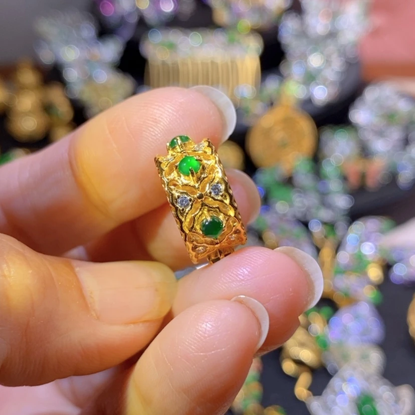 【闪购商品】银S925镶嵌挂件翡翠