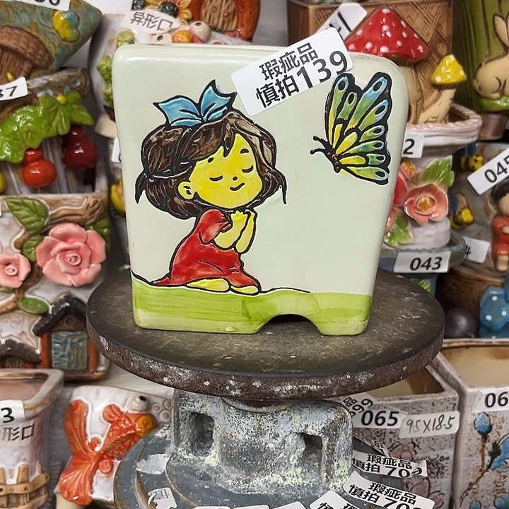 粗陶材质多肉花盆139