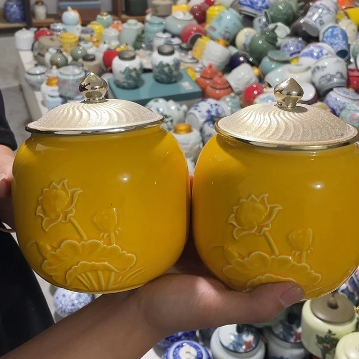 陶瓷罐茶叶罐密封罐