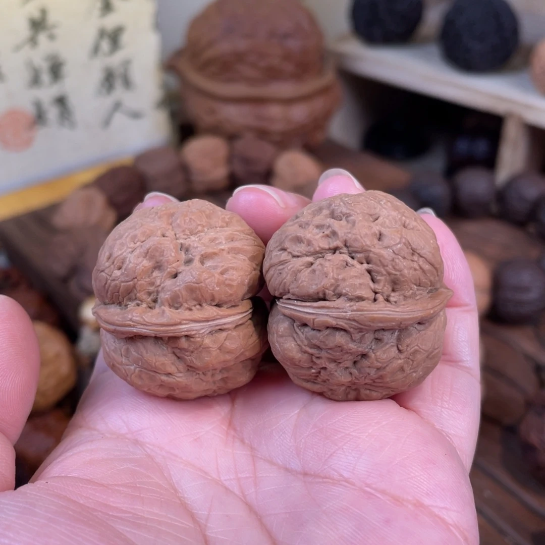 文玩核桃把件肌肉蟾