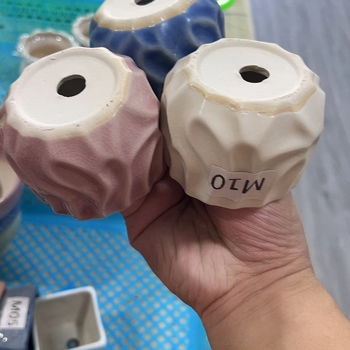 微瑕陶瓷花盆满9.9发