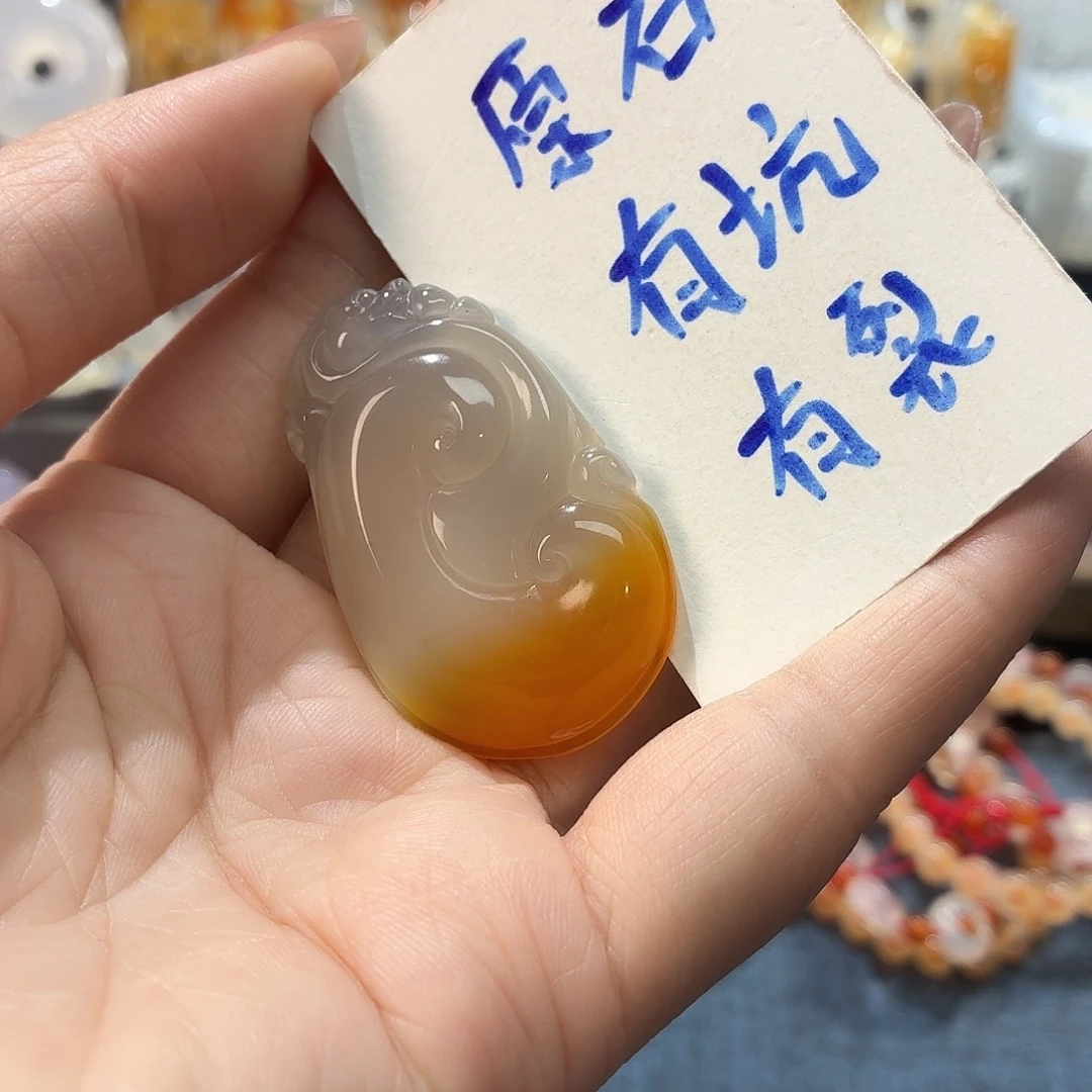 玛瑙/玉髓未镶嵌颈饰
