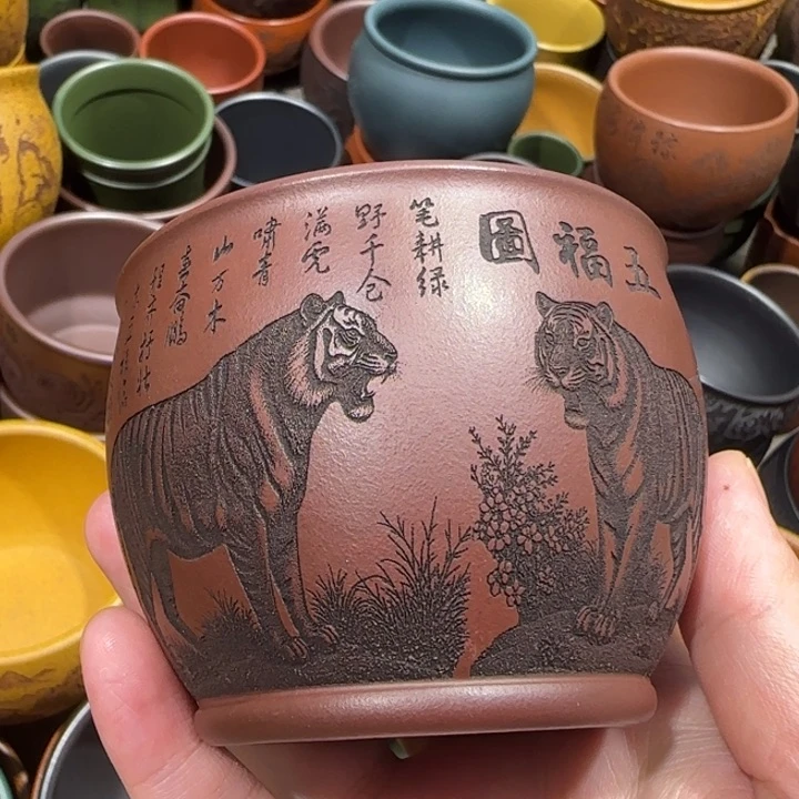 茶杯紫砂全手工紫砂
