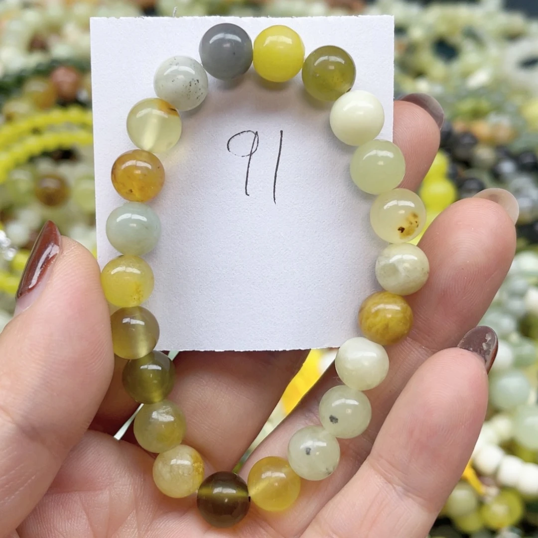 未镶嵌蛇纹石玉手串