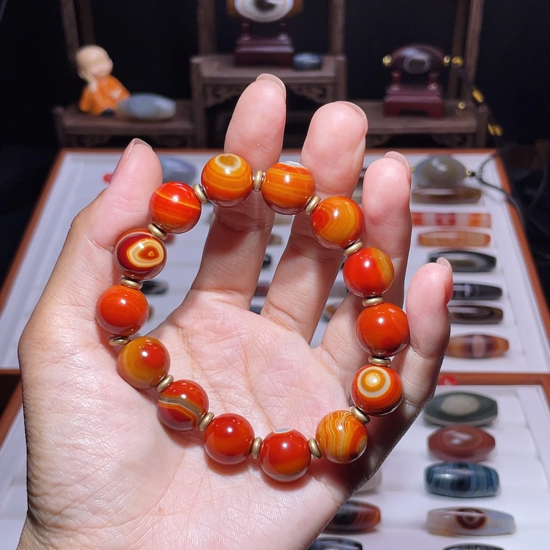 玛瑙/玉髓未镶嵌吊坠(赠链)