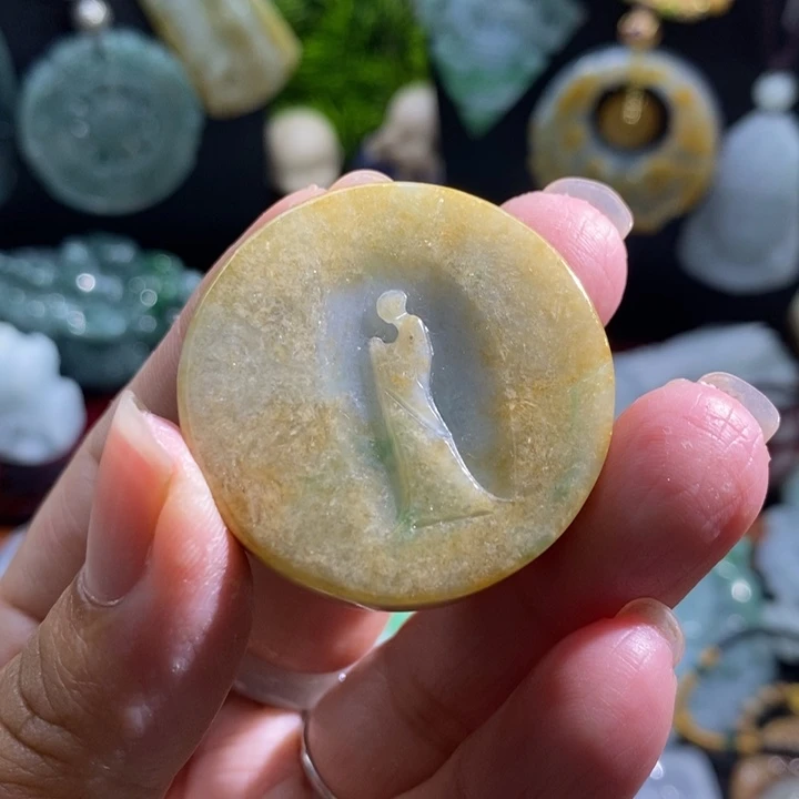 【闪购商品】颈饰未镶嵌翡翠悟道