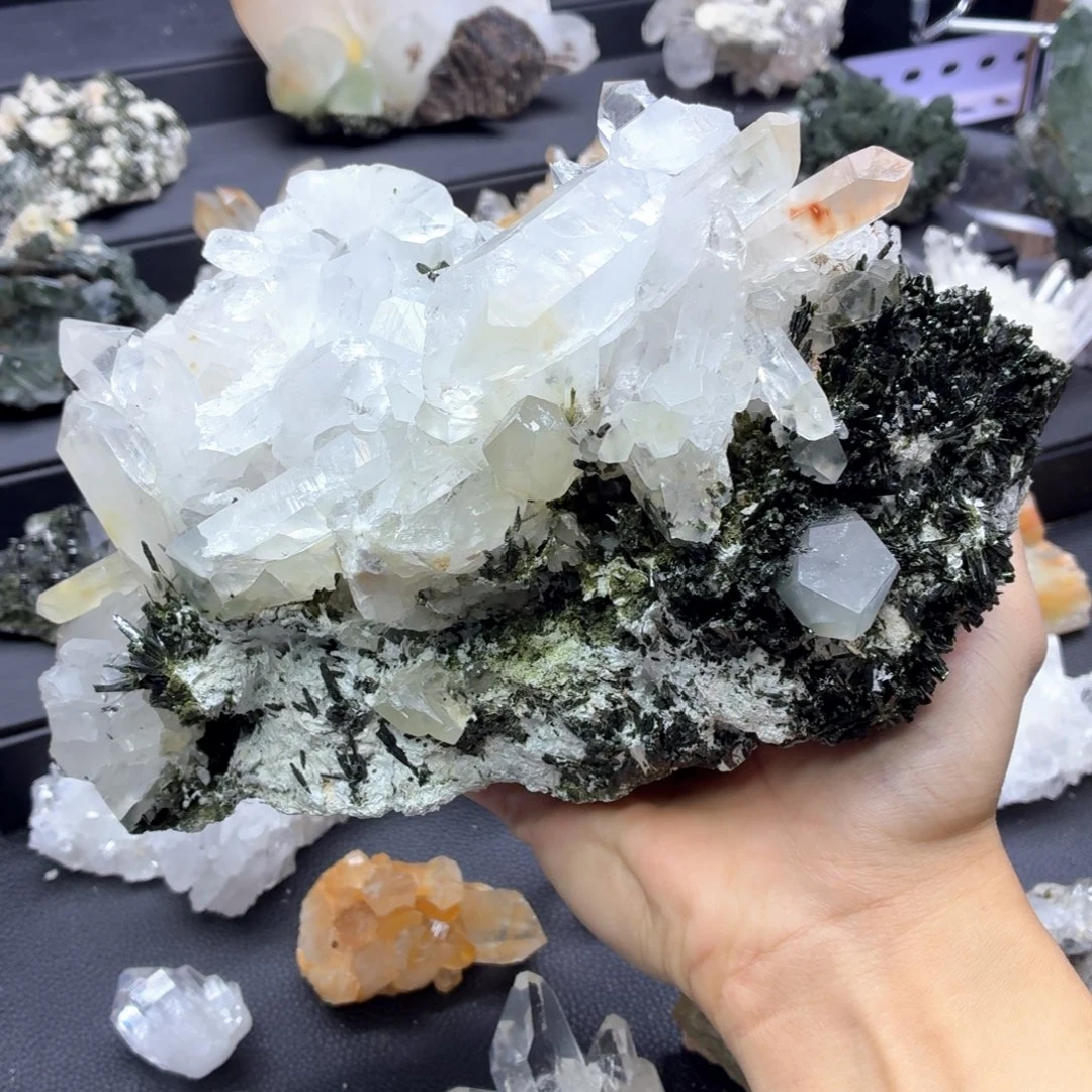 石材绿帘雪景新贵