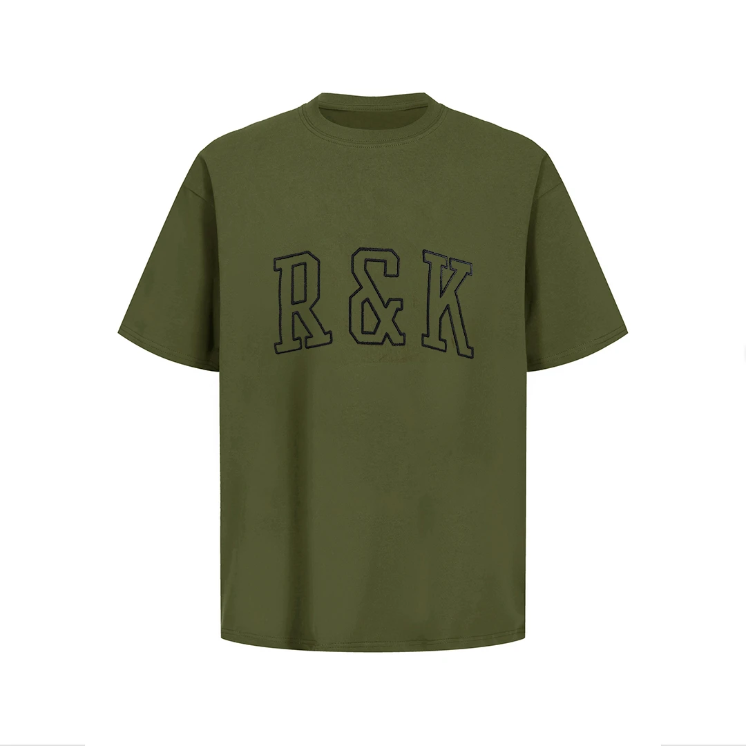 男女装2025春季新款纯棉印花短袖T宽松美式上衣