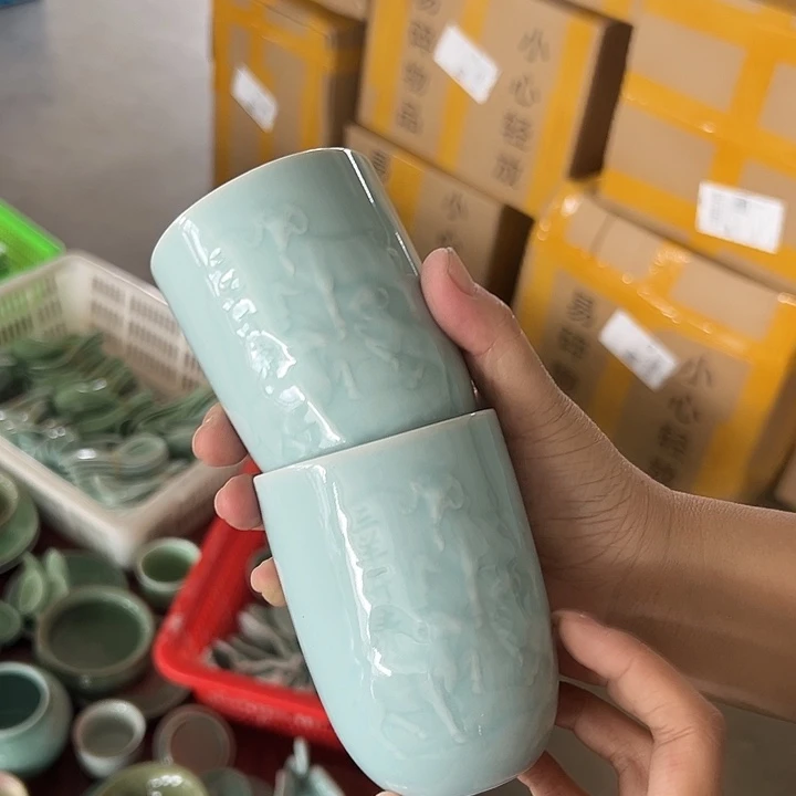 小米茶器龙泉云间青瓷