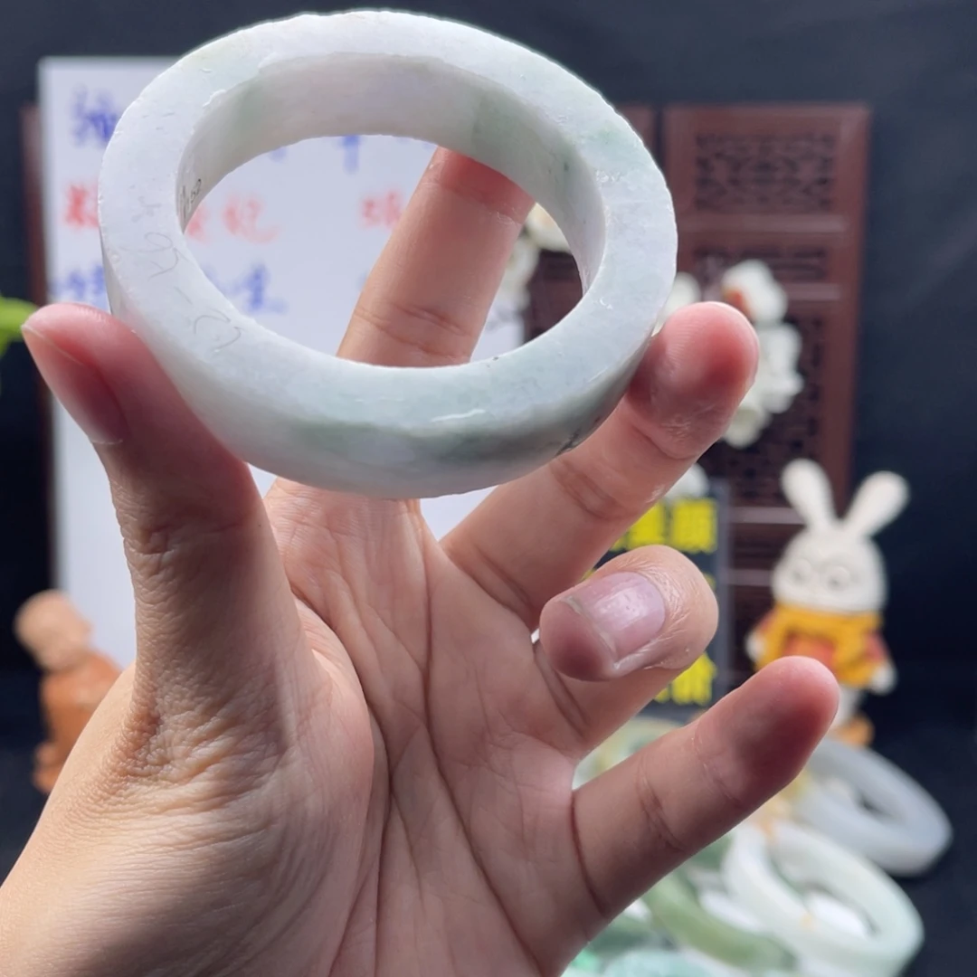 定制翡翠未镶嵌正圈53-55