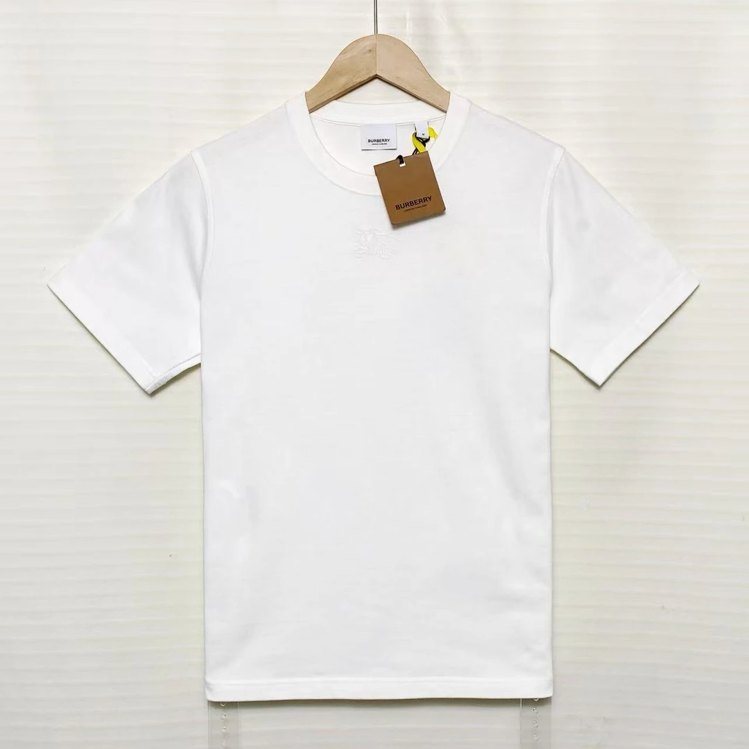 未使用 BURBERRY/博柏利 战马logo 短袖/M码/XG-Y25396
