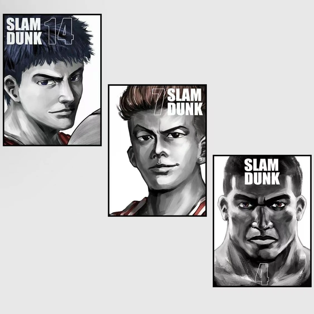 《灌篮高手》三联装饰画c-h4