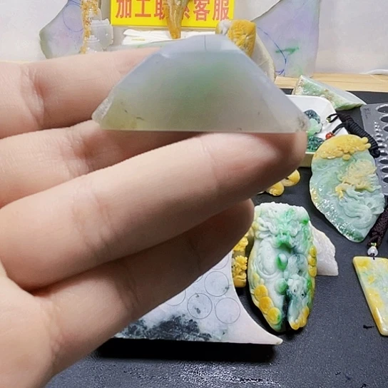 未镶嵌挂件翡翠翡翠