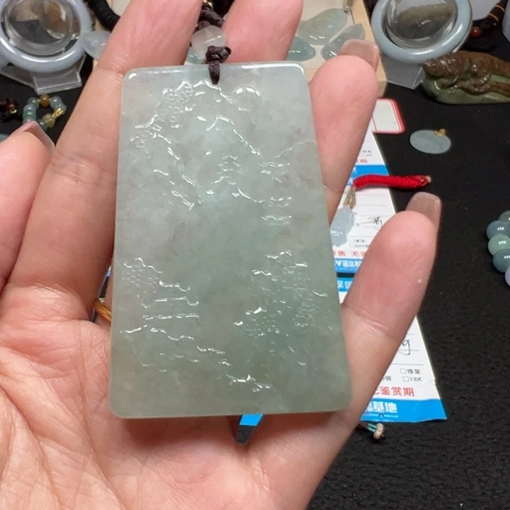 颈饰未镶嵌翡翠天然A货缅甸翡翠