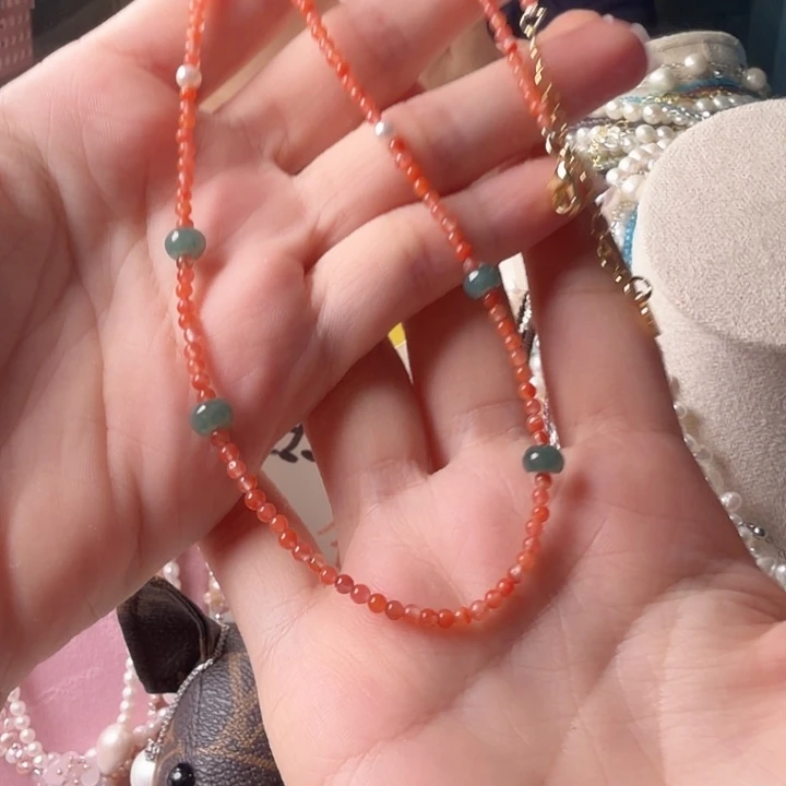 颈饰淡水珍珠合金