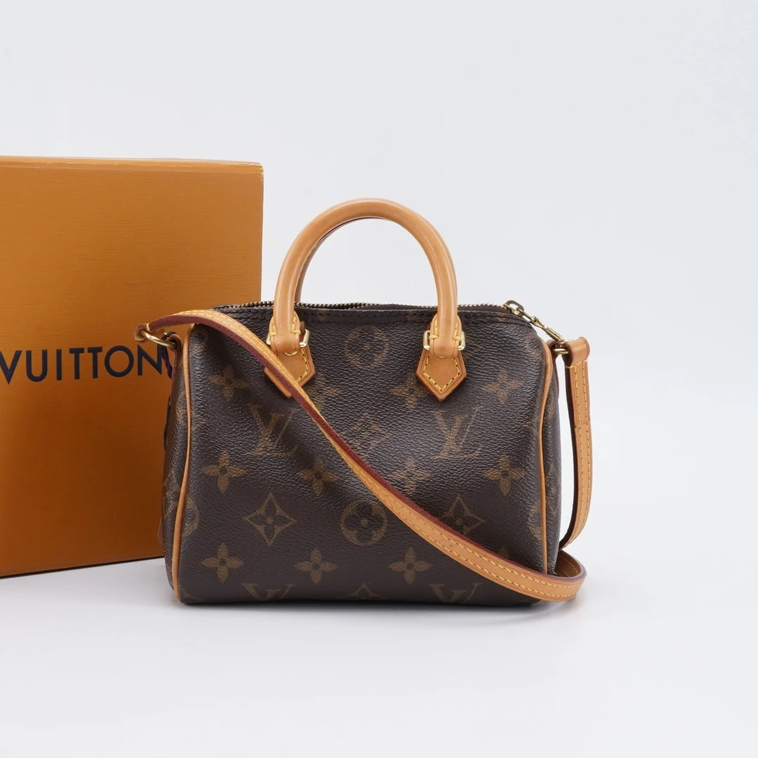 95新 LouisVuitton/路易威登 【通用】speedynano二代/BG22000224