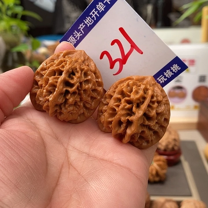 把件文玩核桃36手盘全品秦闷321号