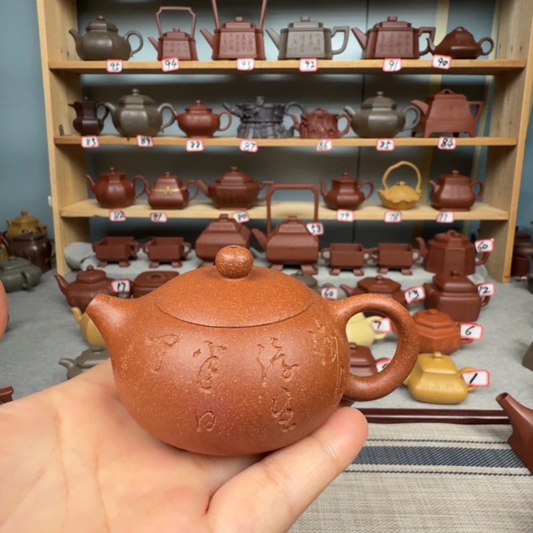 茶壶段泥半手工制作