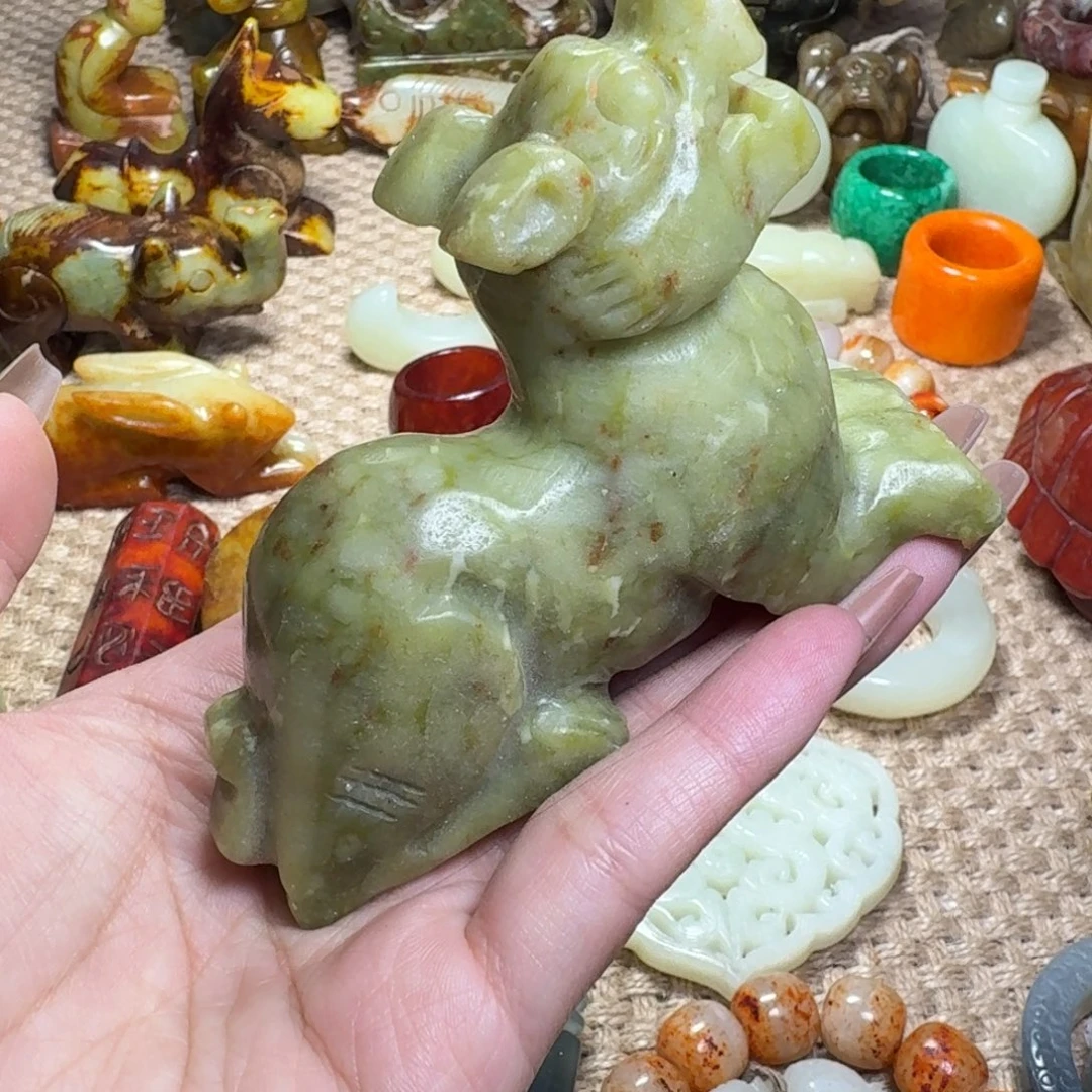 白玉菩提吊坠挂件