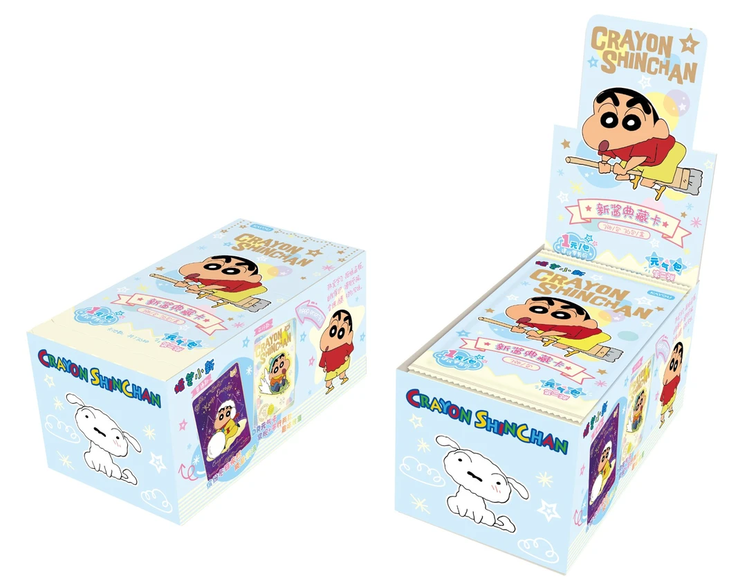 小帕-卡游-蜡笔小新-新酱典藏卡元气包第2弹 活力来袭   卡牌盲盒