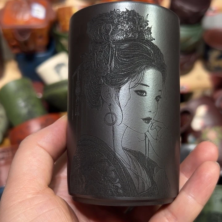 茶杯紫砂宜兴紫砂主人杯