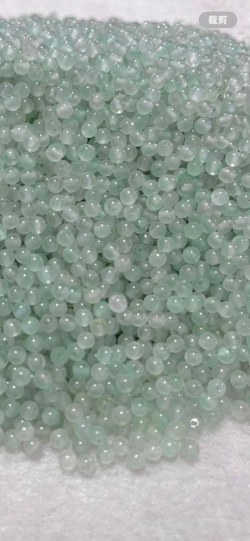 (迦南千川）独龙玉非洲翠卡2.5毫小米散珠200颗配珠手串毫米批发