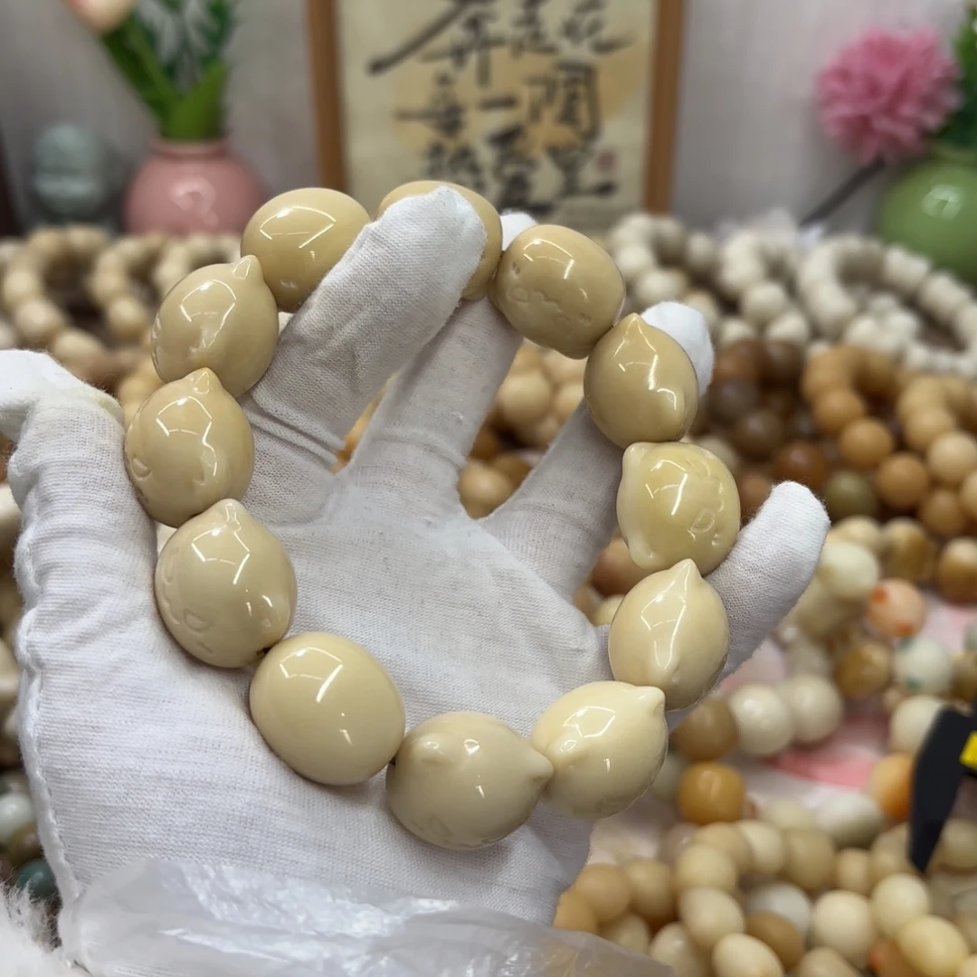 菩提根/象牙果吊坠牙果大瑕疵机抛887