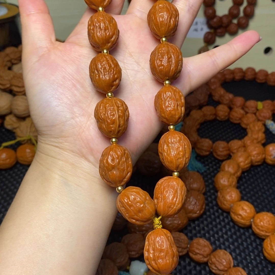 文玩核桃手串18+小枣