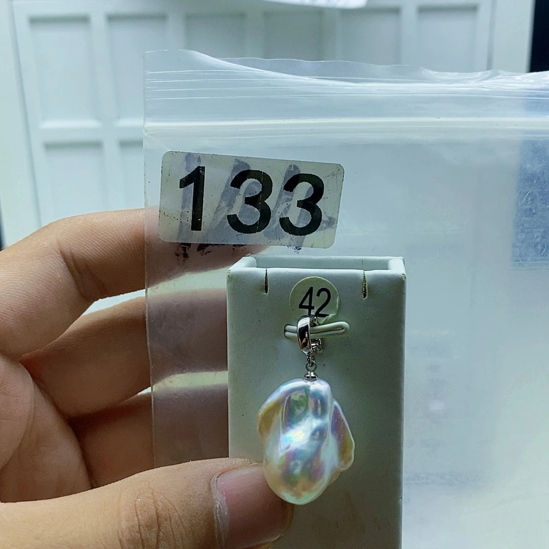 颈饰合金淡水珍珠