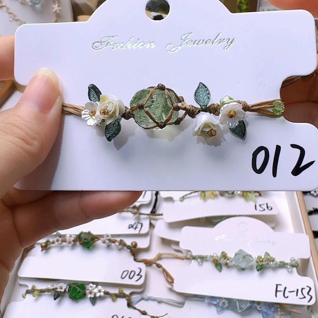 石英石纯铜锡合金纯铜手绳012