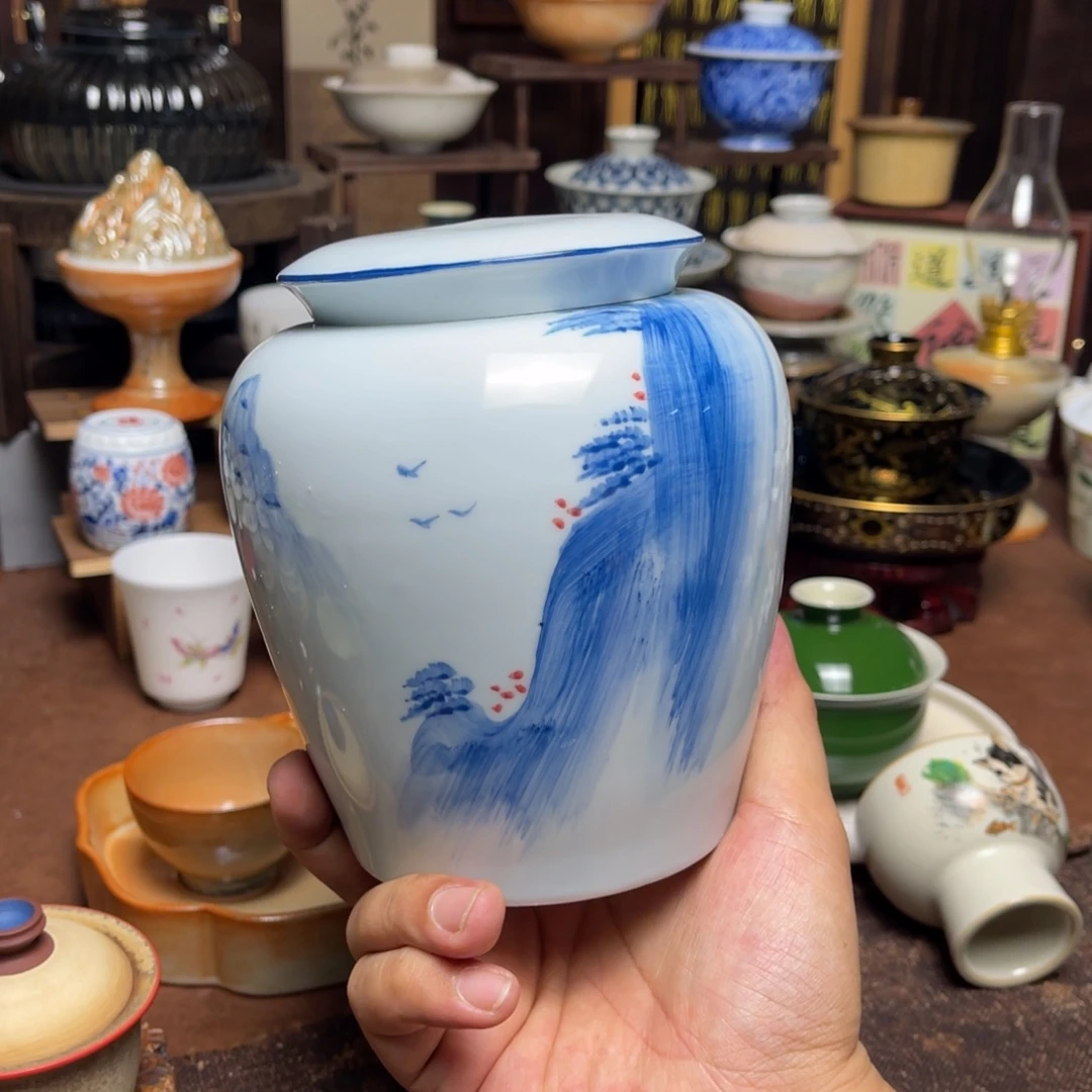 T***t星慧陶瓷釉下彩茶具