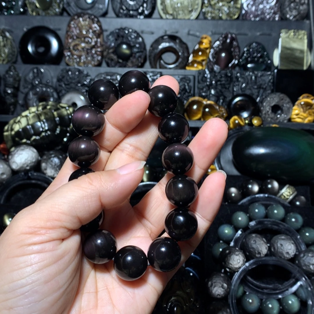 →***←黑曜岩未镶嵌珠宝奇石